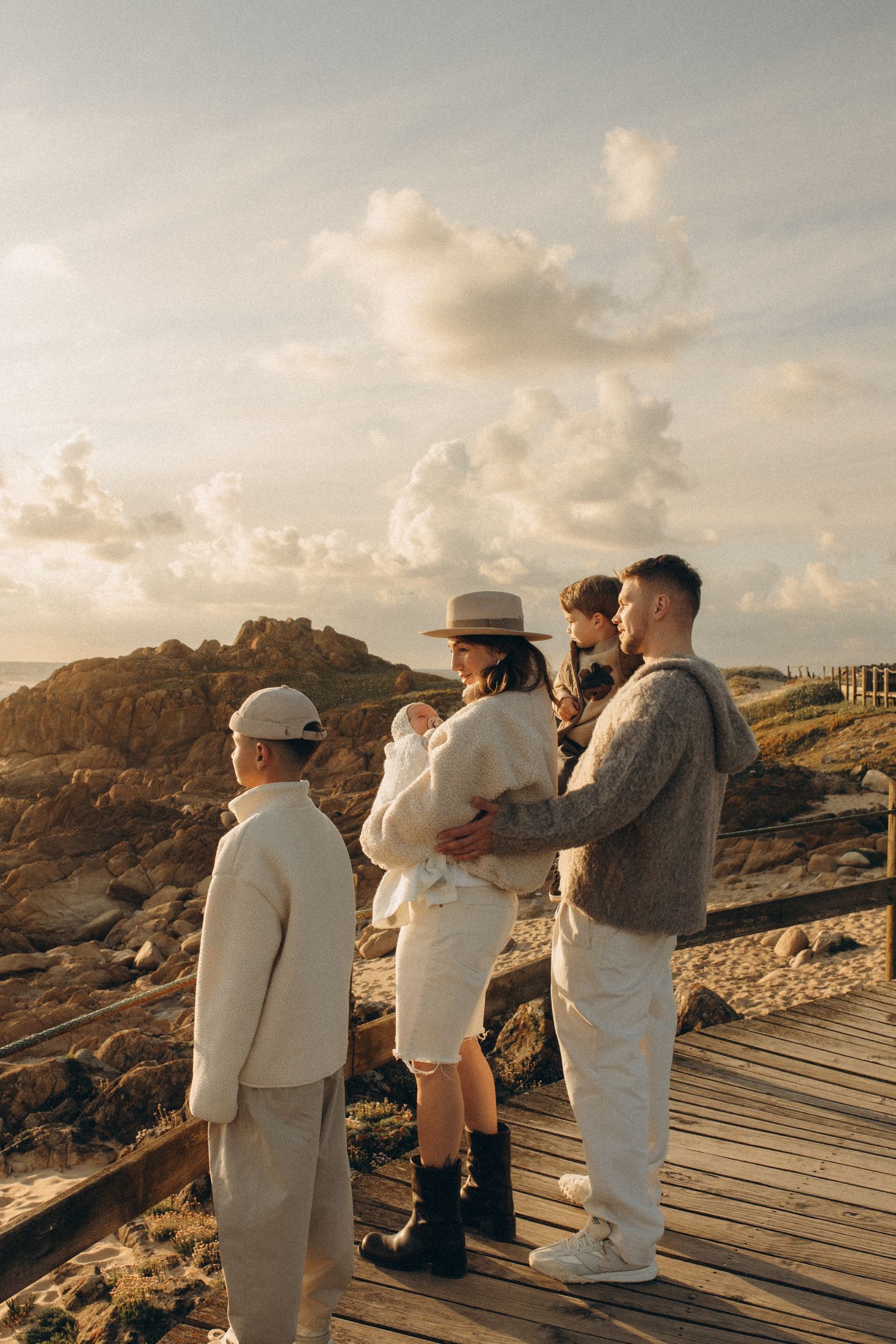 Tania, Ewa, Adam, Iwan i Andrzej