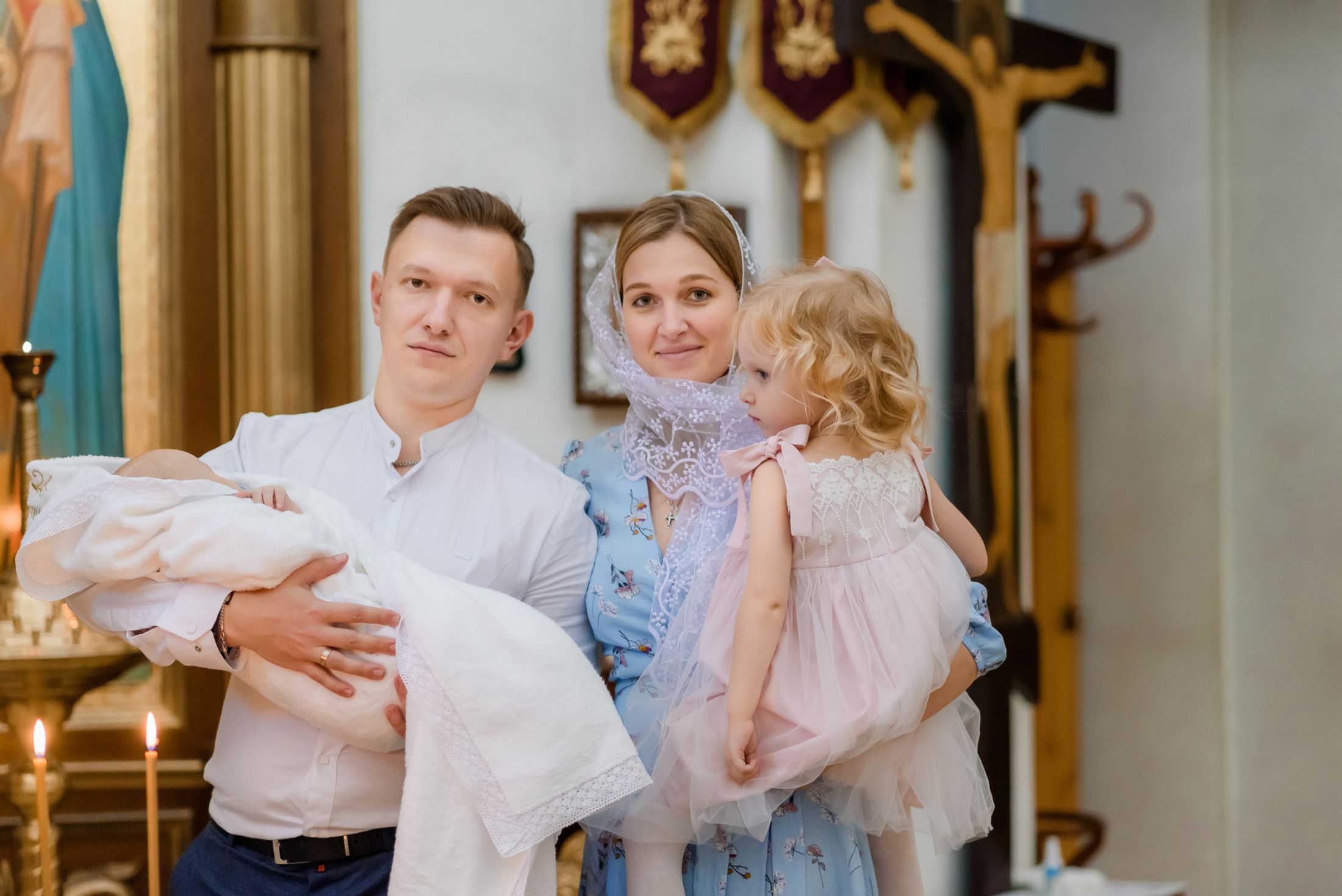 Хрещення Ельдара. Ірпінь. Храм священномученика Володимира (ЦП)