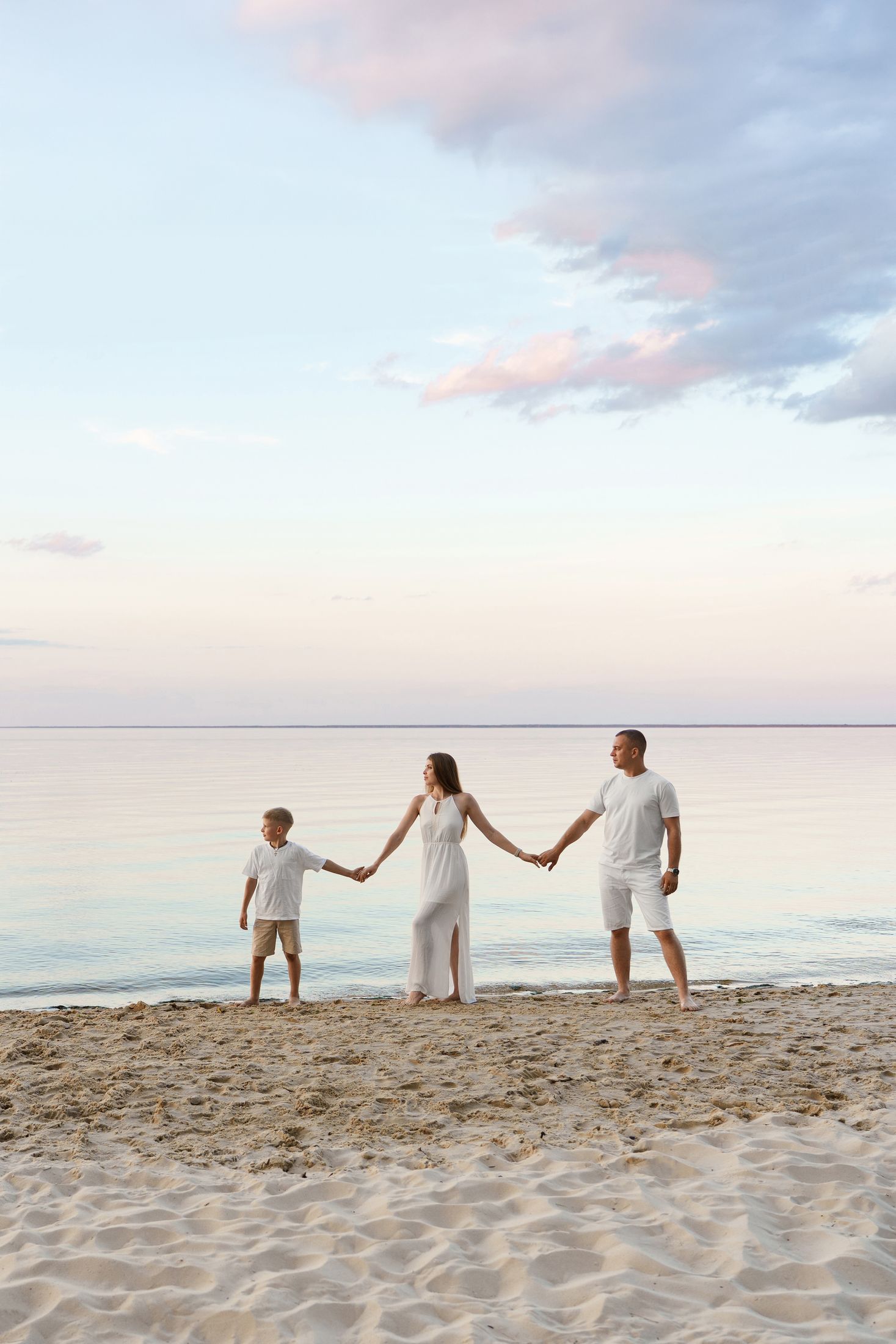 Сімейна фотосесія Київське море